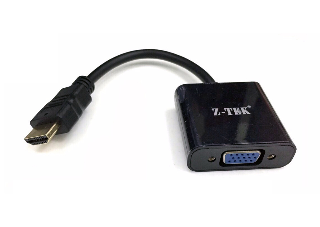 Cáp HDMI sang VGA 0.2M ZTEK ZY053K