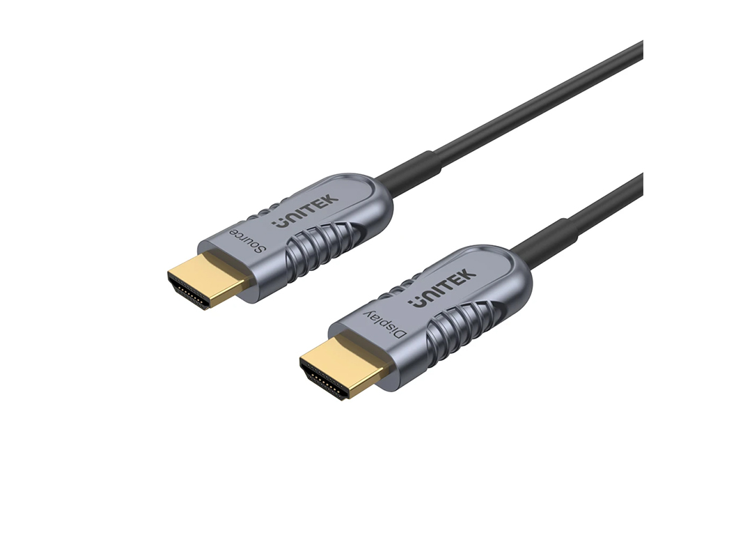 Cáp HDMI 2.1 ULTPRO ACTIVE OPTICAL 8K dài 10M UNITEK C11028DGY