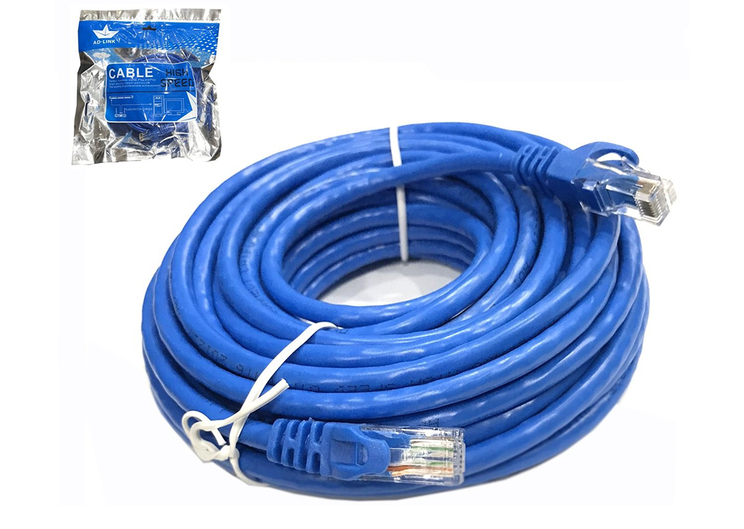 CÁP UTP CAT 6 AD-LINK 5M HIGH SPEED (AD-6005H) XANH