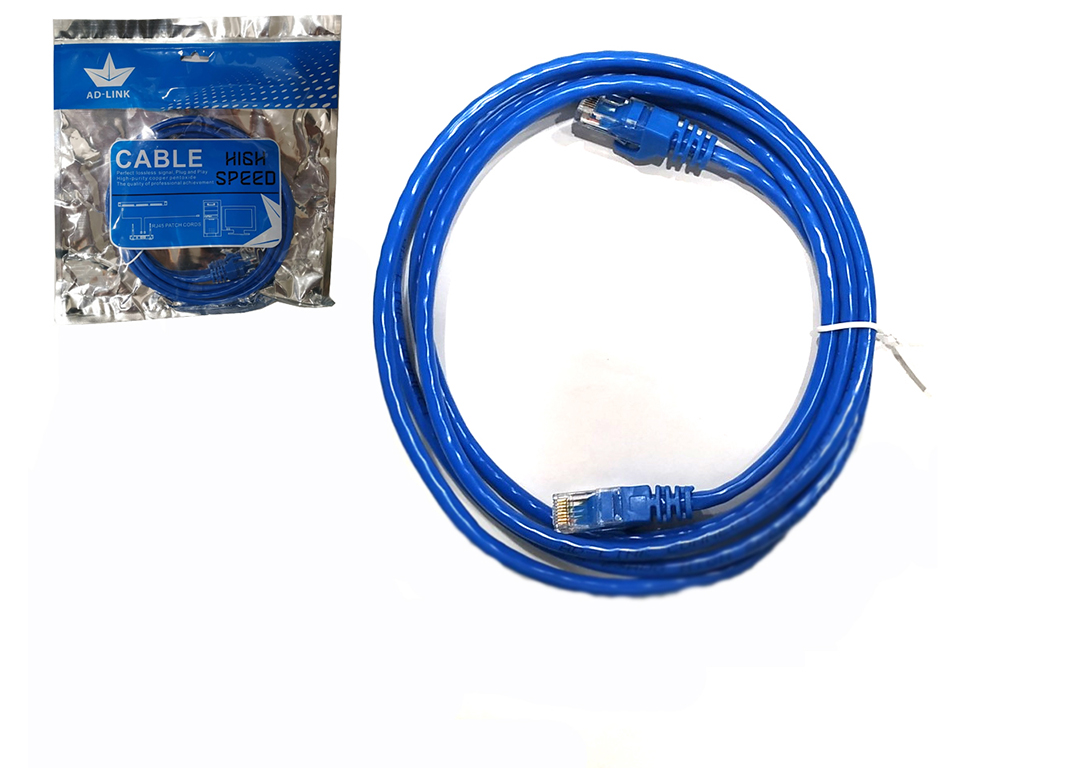 CÁP UTP CAT 6 AD-LINK 2M HIGH SPEED (AD-6002B) XANH