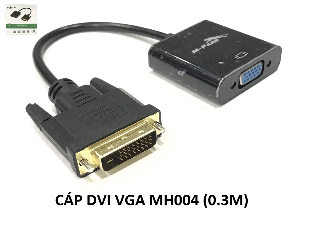 CÁP DVI 24+1 -> VGA MH 004 M-PARD