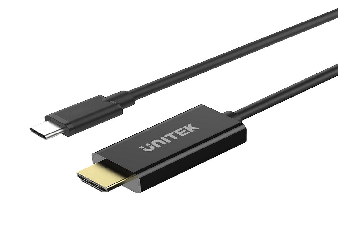 Cáp Type-C -> HDMI 1M8 1.4 4K UNITEK Y-HD09006