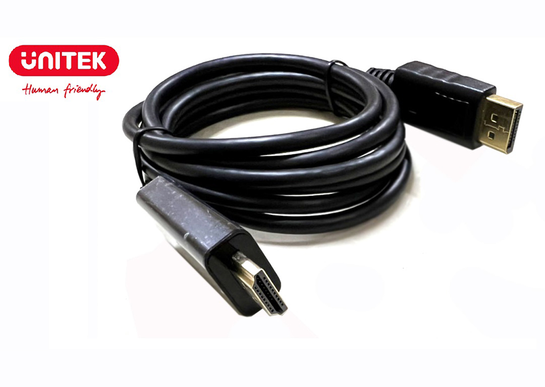 Cáp Displayport -> HDMI 1.8M UNITEK V607ABK