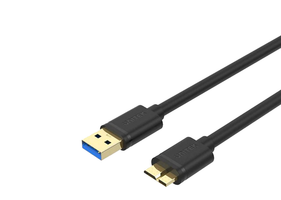 Cáp USB -> Micro-B 3.0 dài 1m UNITEK Y-C461GBK