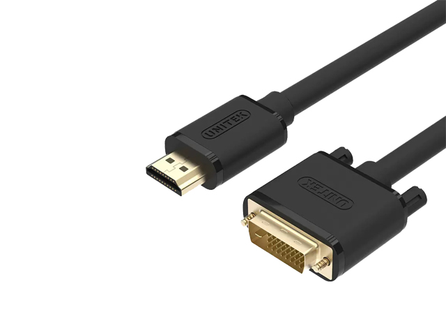 Cáp HDMI -> DVI 24+1 2K dài 5M UNITEK Y-C220E