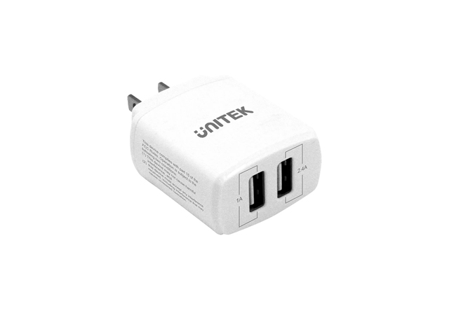 Cốc sạc 2 USB 17W UNITEK Y-P547