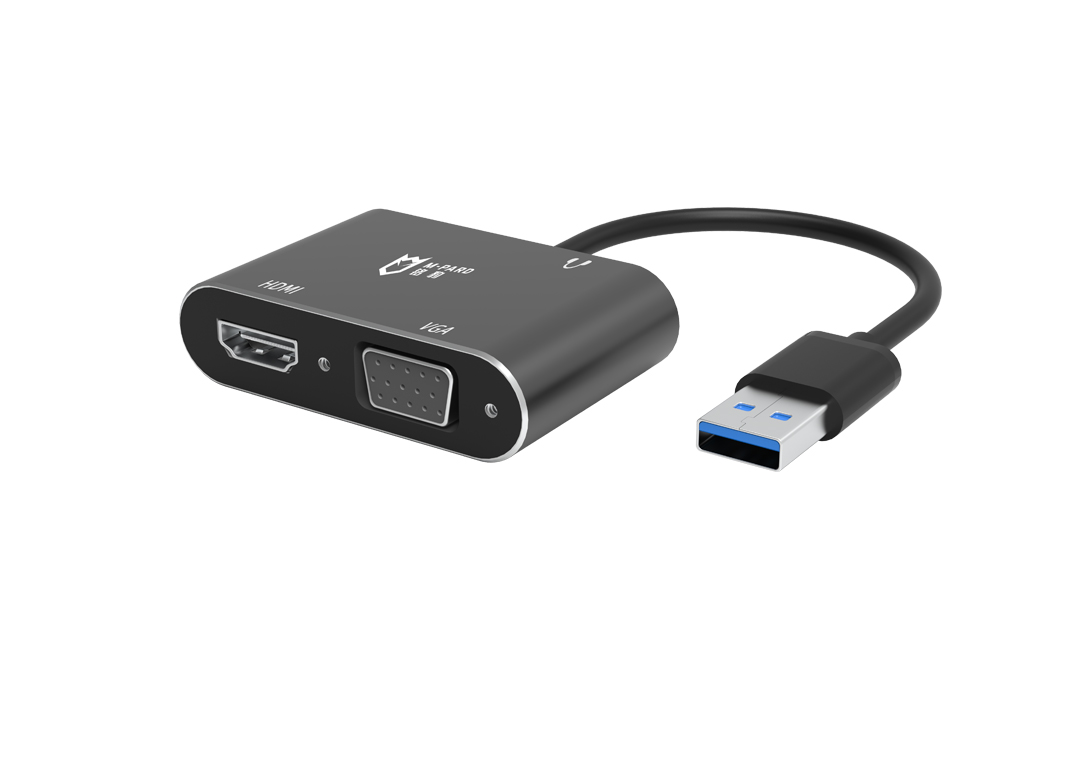 CÁP CHIA USB 3.0 -> VGA + HDMI + AUDIO MD019 M-PARD