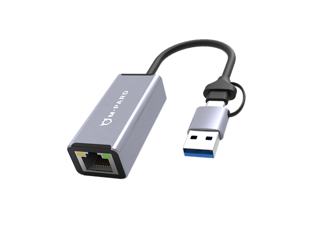 DÂY CÁP USB/TYPE-C RA LAN 1000M 20CM MD082 M-PARD