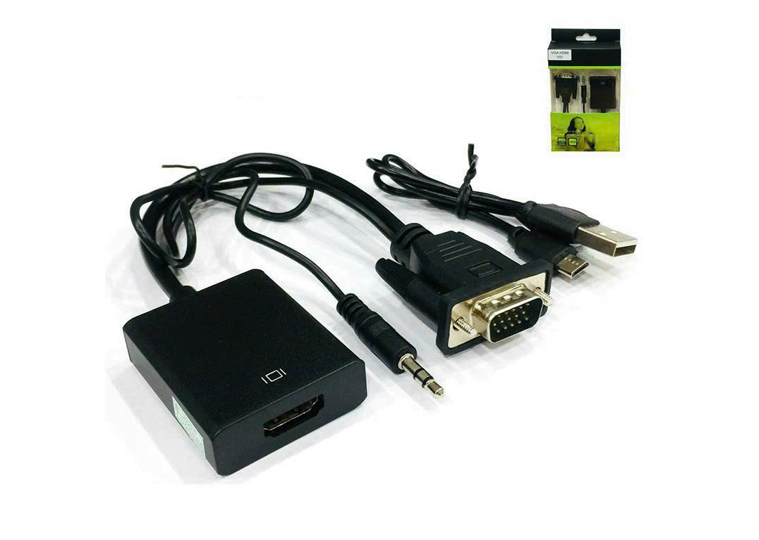 DÂY CHUYỂN VGA VÀ AUDIO RA  HDMI 30CM BX032