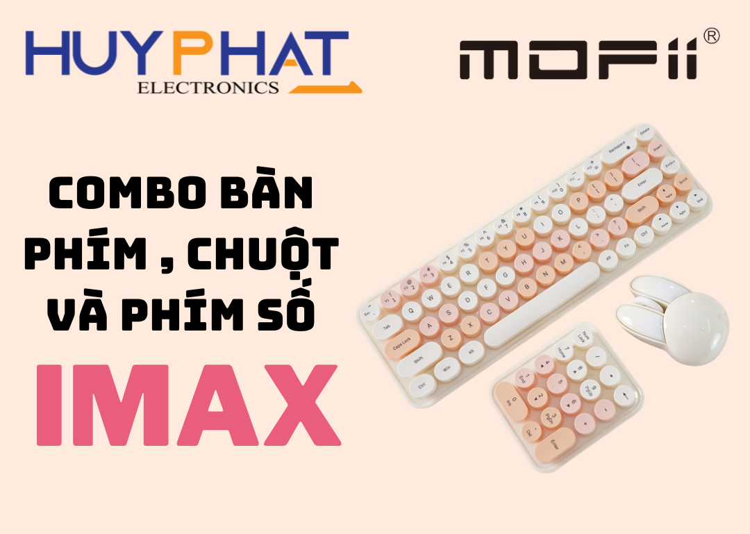 Bàn phím + chuột + phím số không dây MOFII SMK676683M3AG