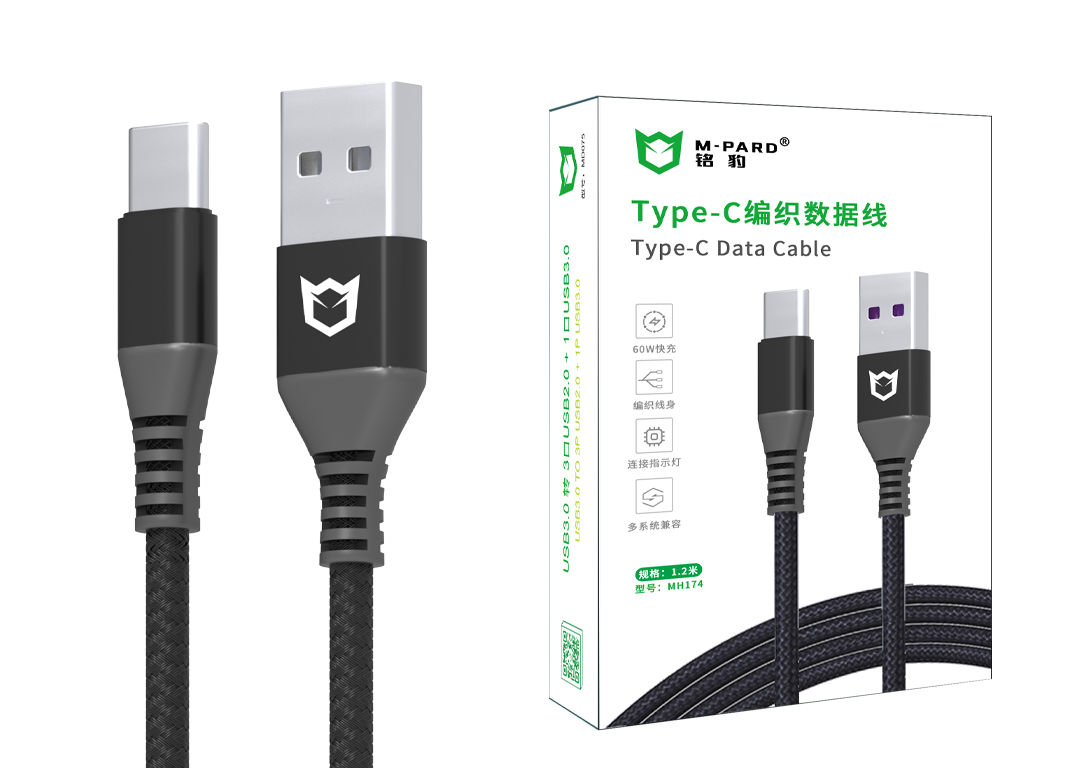 Cáp chuyển đổi M-PARD USB ra cổng Type-C MH174