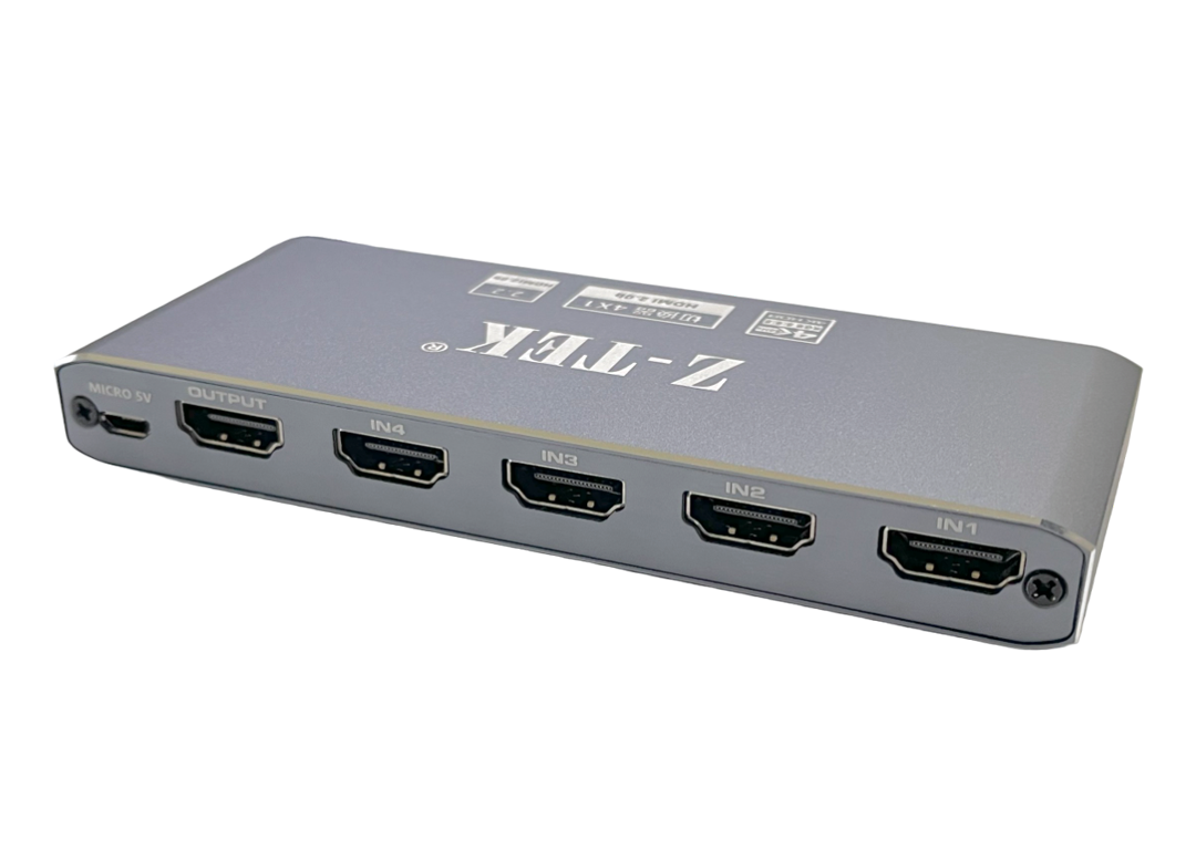 Bộ Chia HDMI 4 vào 1 ra ZTEK ZY449