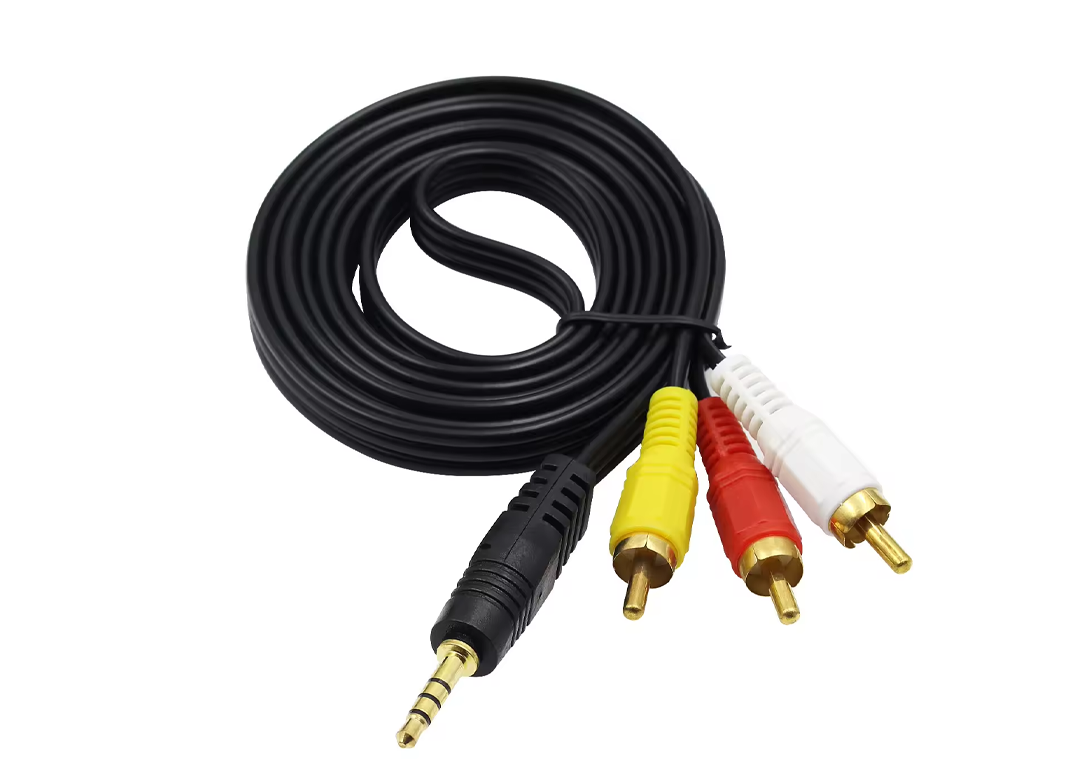 Dây cáp âm thanh 3.5MM ra 3RCA LXF