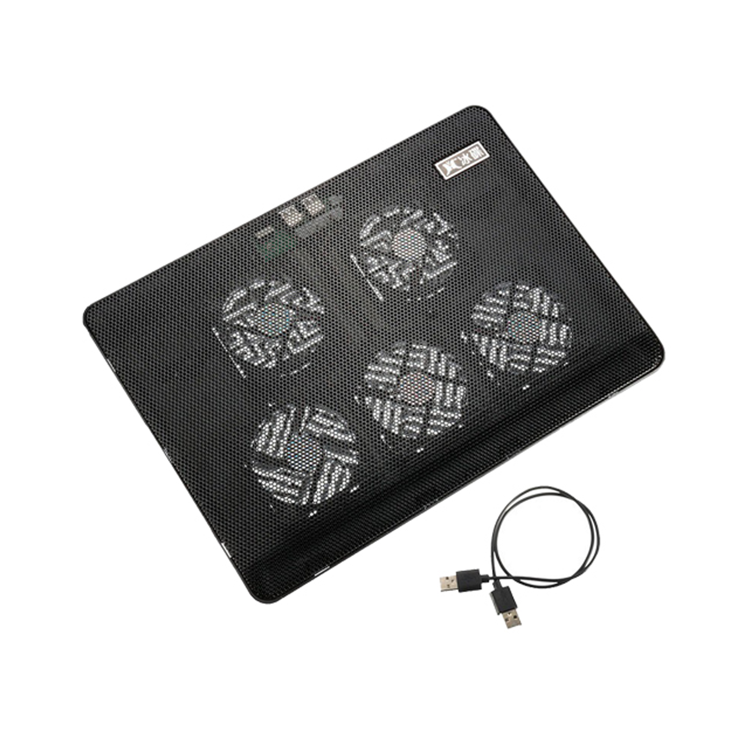 QUẠT TẢN NHIỆT LAPTOP COOLING PAD V5 MÀU ĐEN