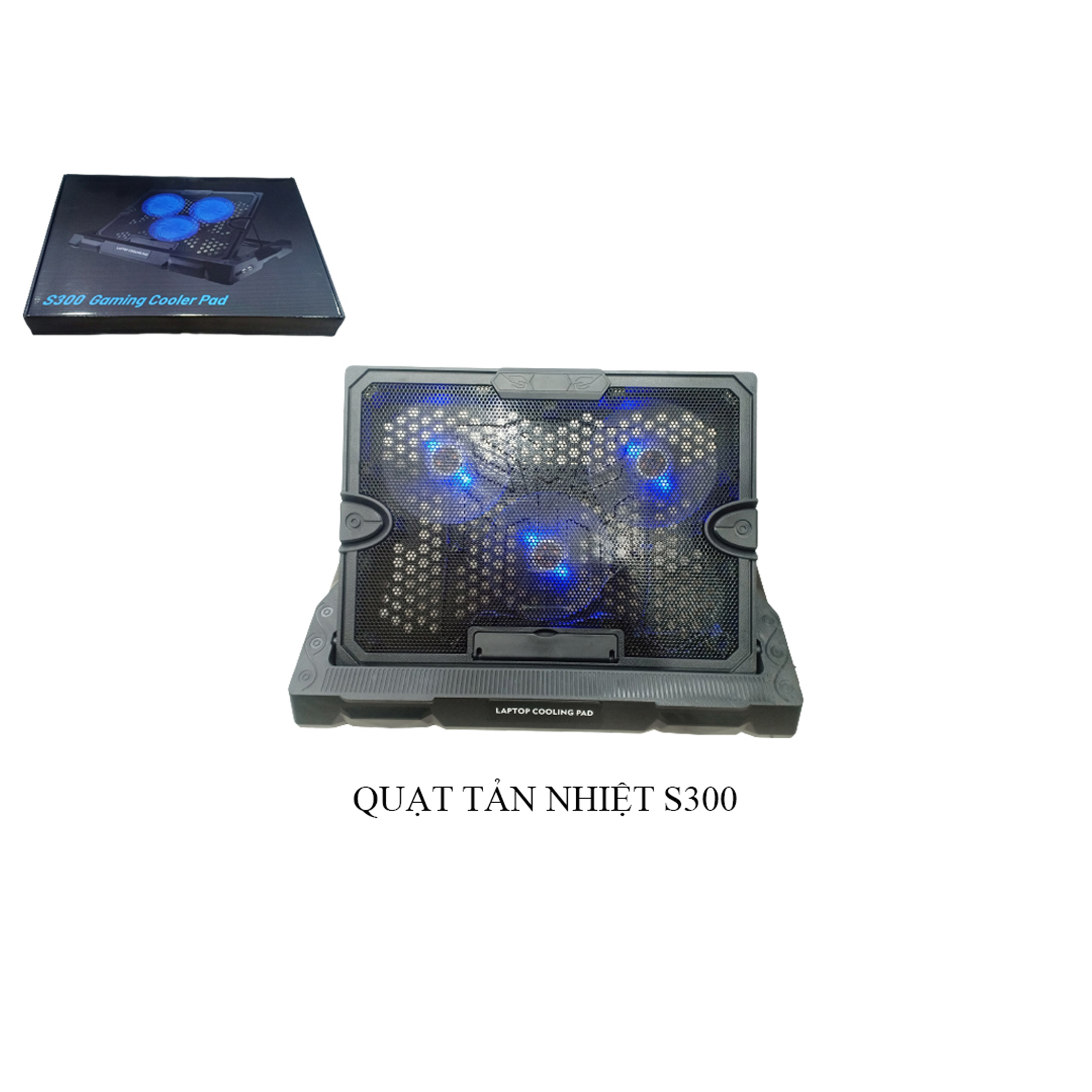 QUẠT TẢN NHIỆT LAPTOP COOLING PAD S300