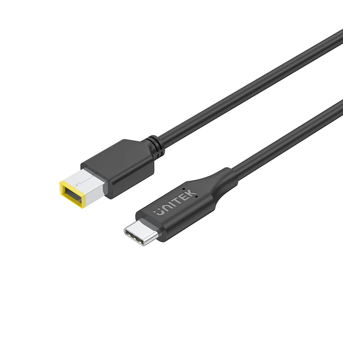 Cáp sạc USB C sang DC 65W hình chữ nhật DC Jack 11.0 x 4.5mm cho máy tính xách tay Lenovo C14115BK-1.8M