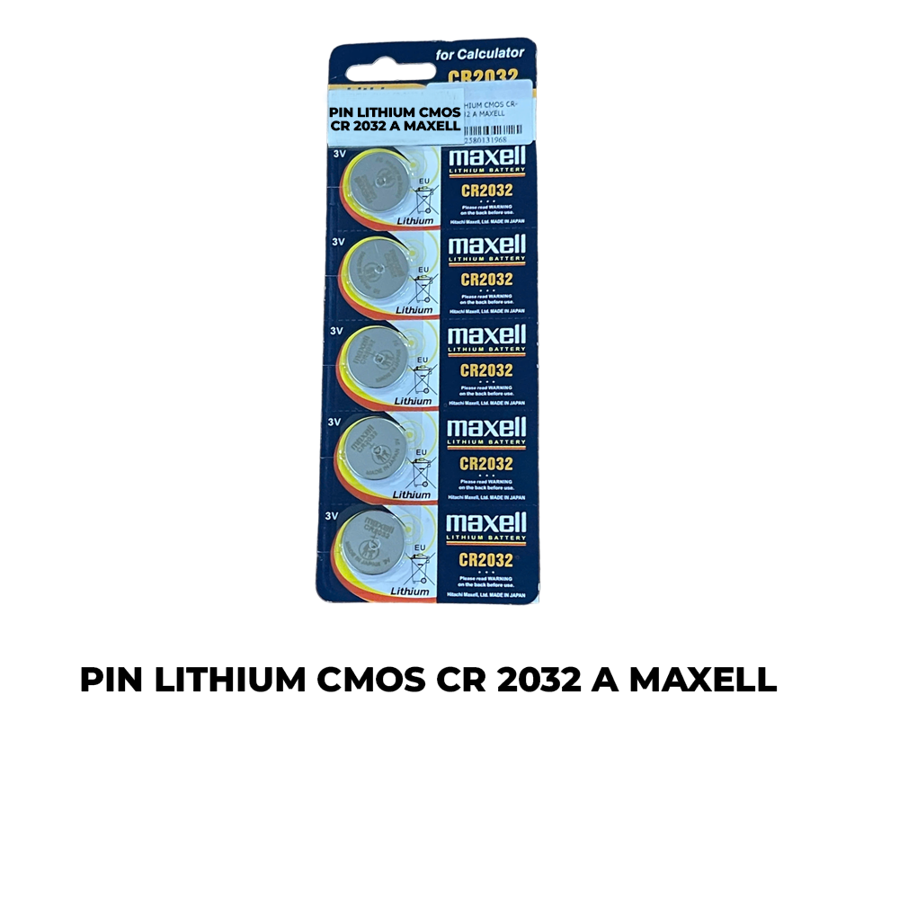 Pin CMOS lithium CR2032 Maxell