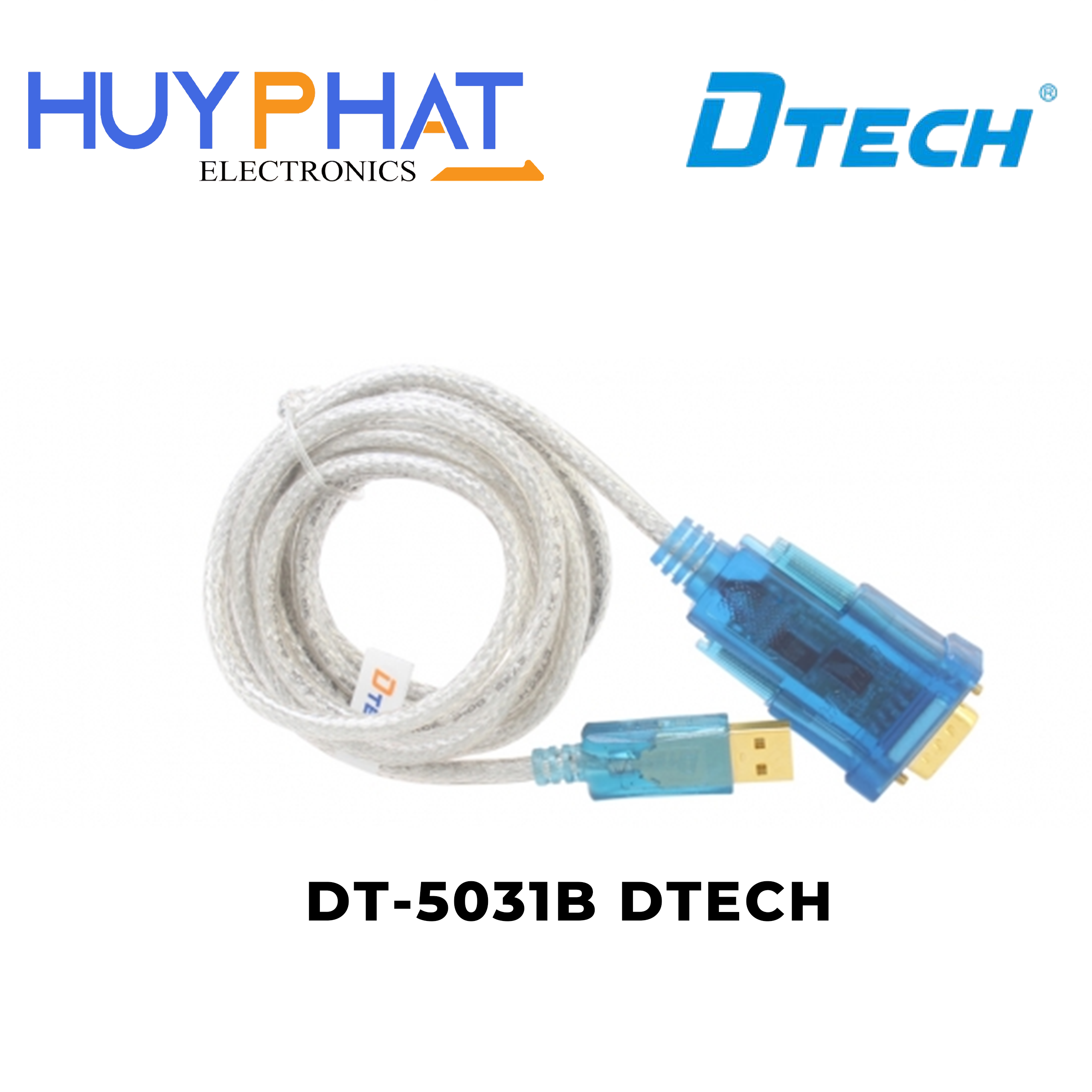 Cáp USB 2.0->Com 9 DT-5011B/DT-5031B DTECH