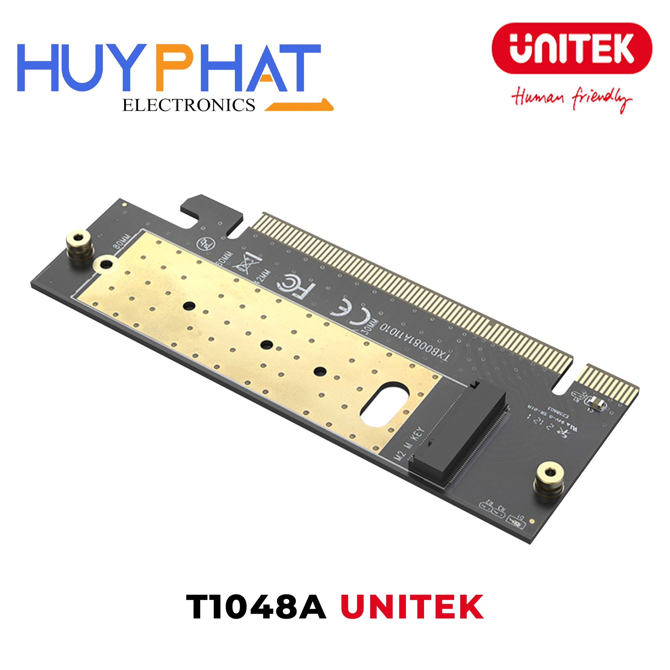 Card mở rộng PCI-E sang M.2 UNITEK T1048A