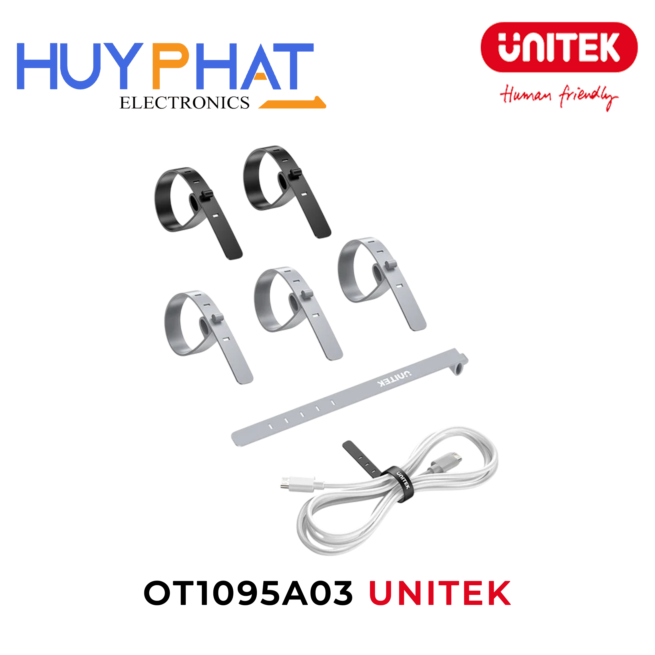 Bộ quấn cáp FlexiTie UNITEK OT1095A03