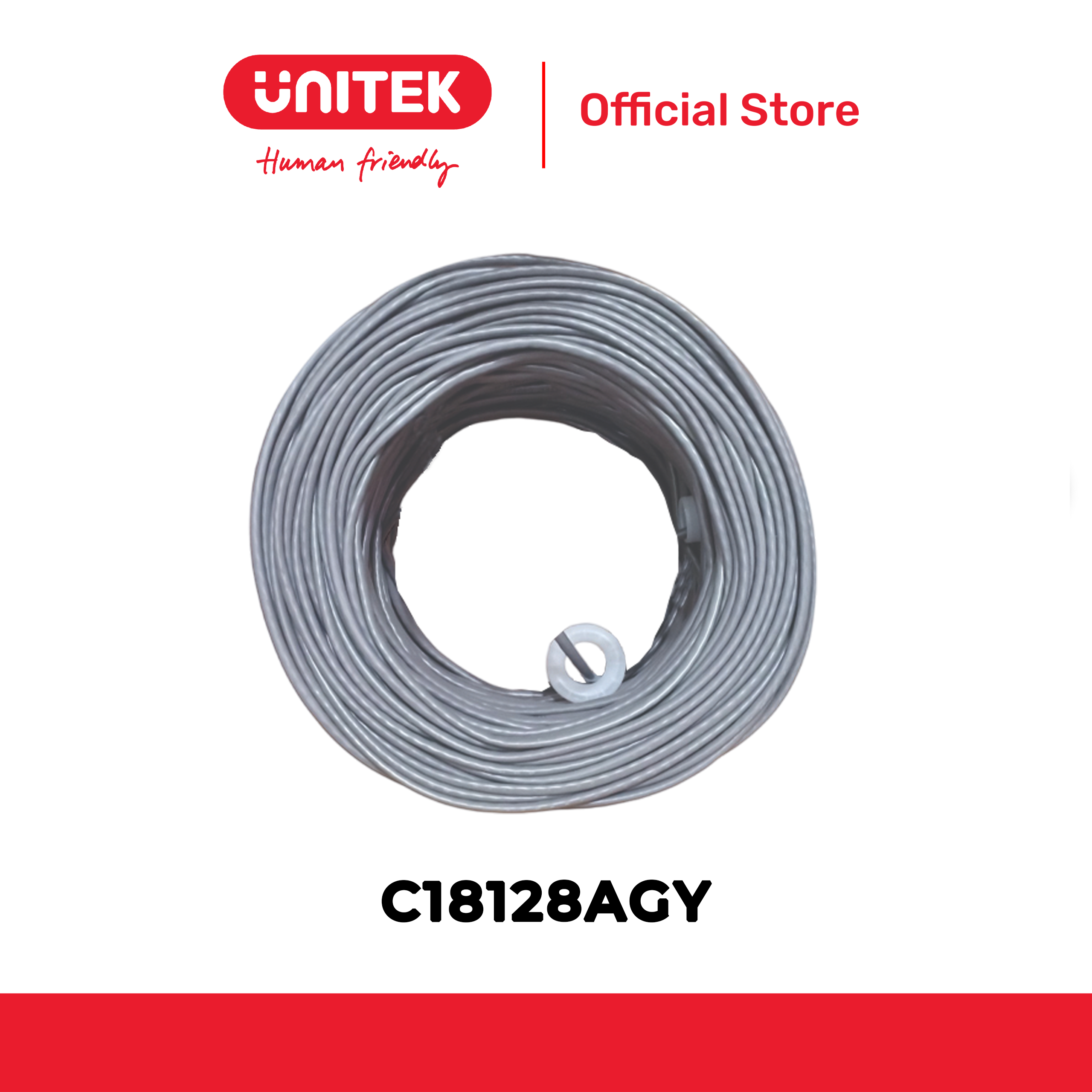 Cáp cuộn UTP Cat5 UNITEK C18128AGY C18129AGY