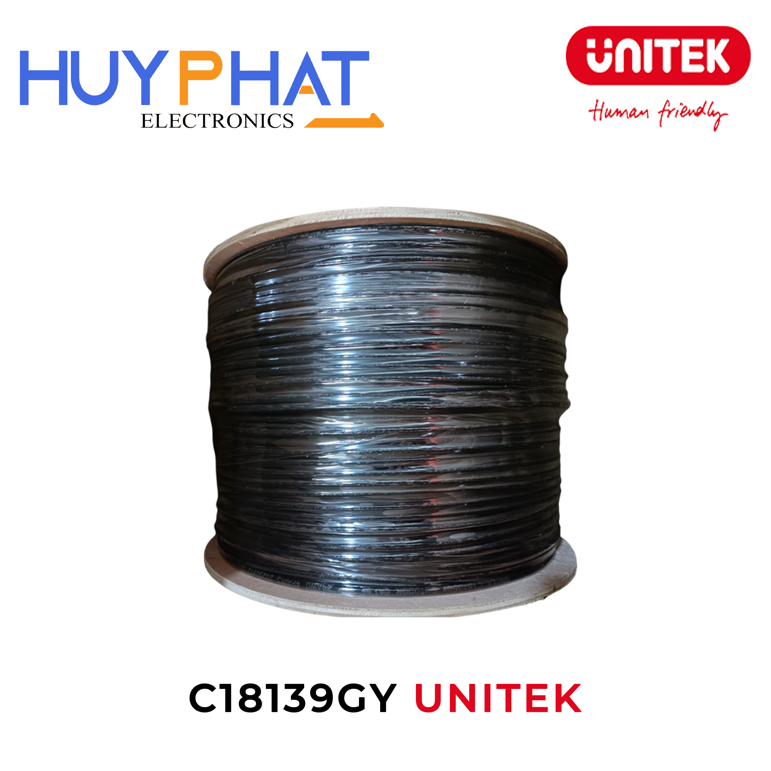 Cáp cuộn UTP CAT6 UNITEK C18139GY