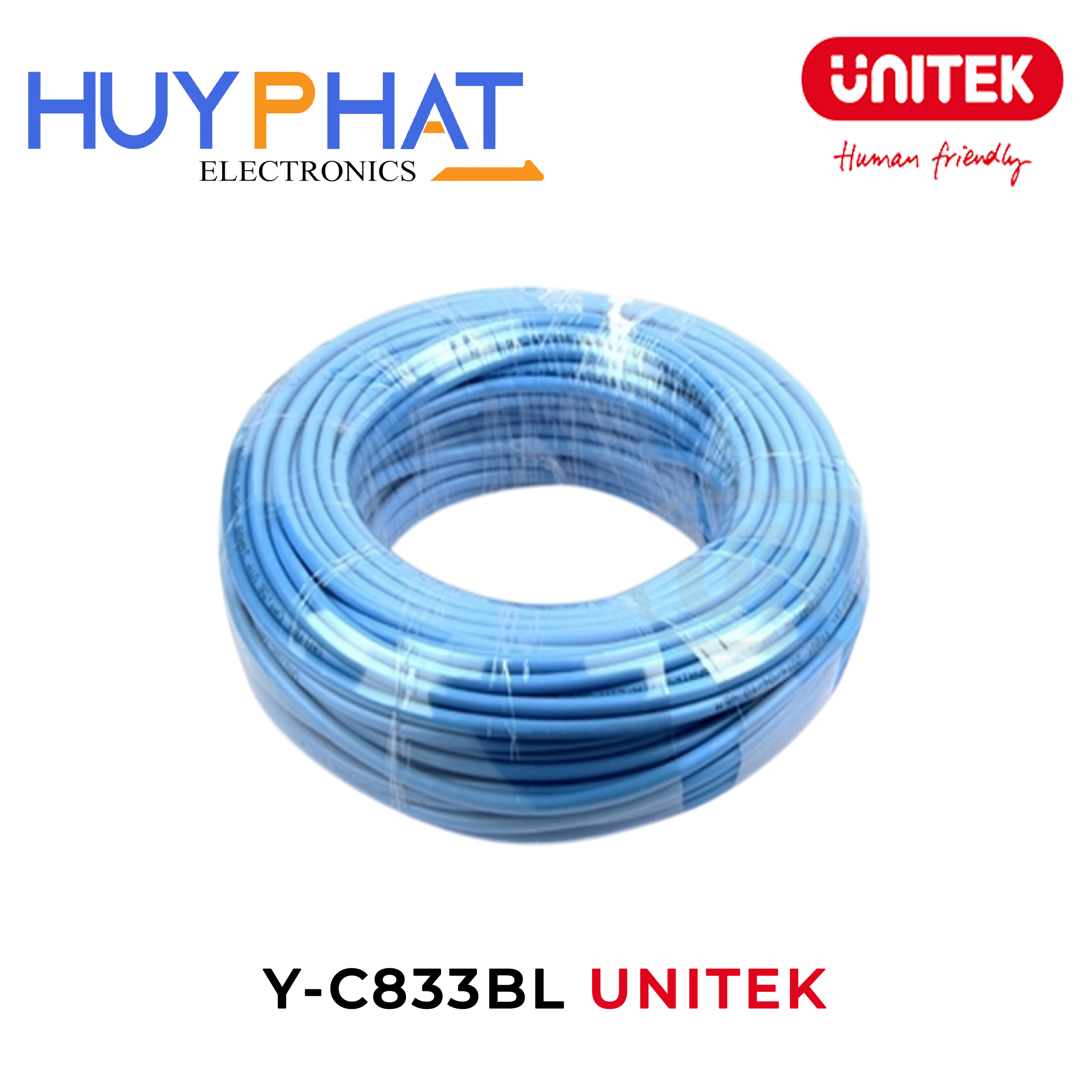 Cáp UTP Cat5e - 200m UNITEK Y-C833BL