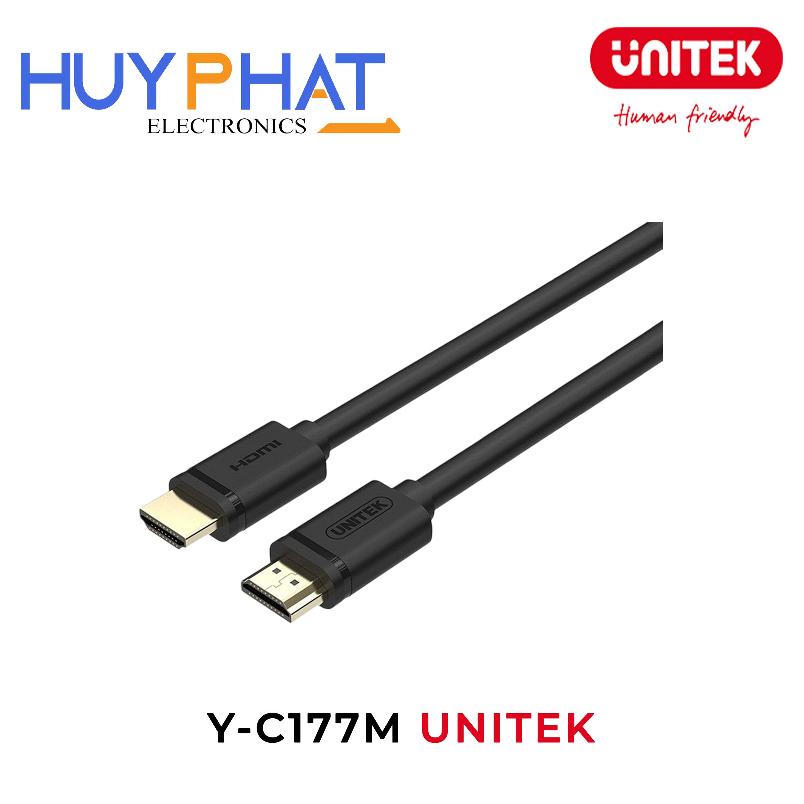 Cáp HDMI 1.4 4K dài 12M UNITEK Y-C177M