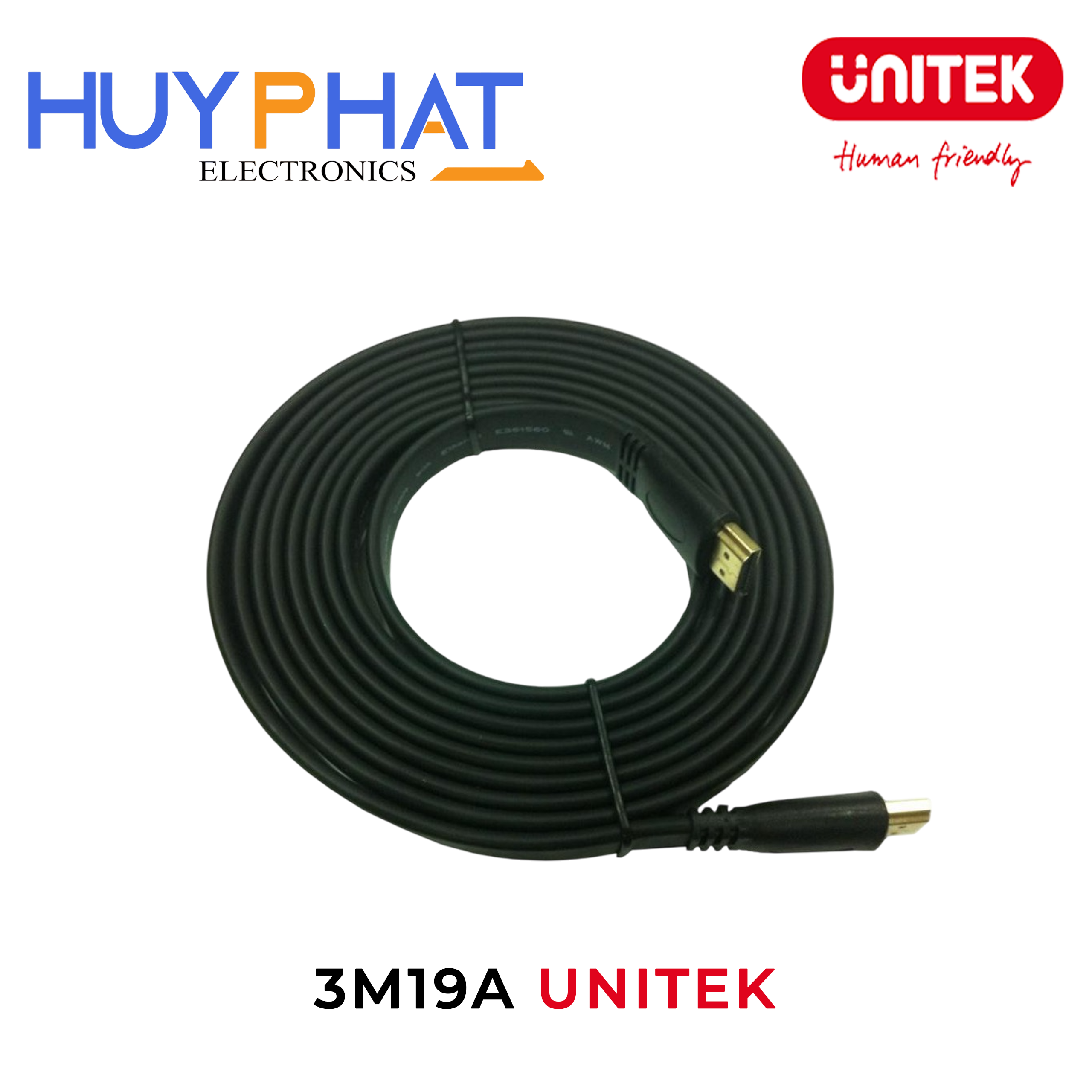 Cáp HDMI 1.4/4K 3m UNITEK 3M19A