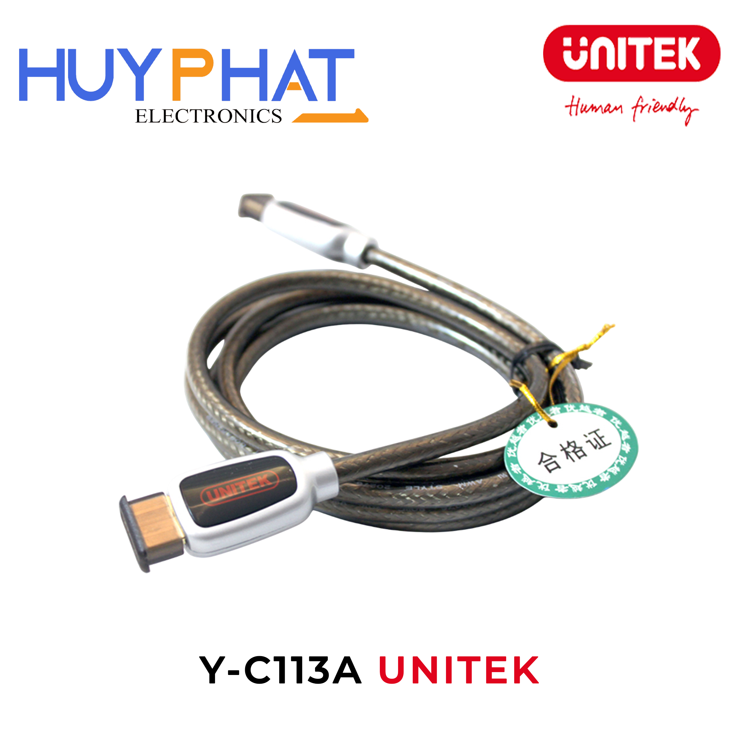 Cáp HDMI 1.4/4K 1.8m UNITEK Y-C113A