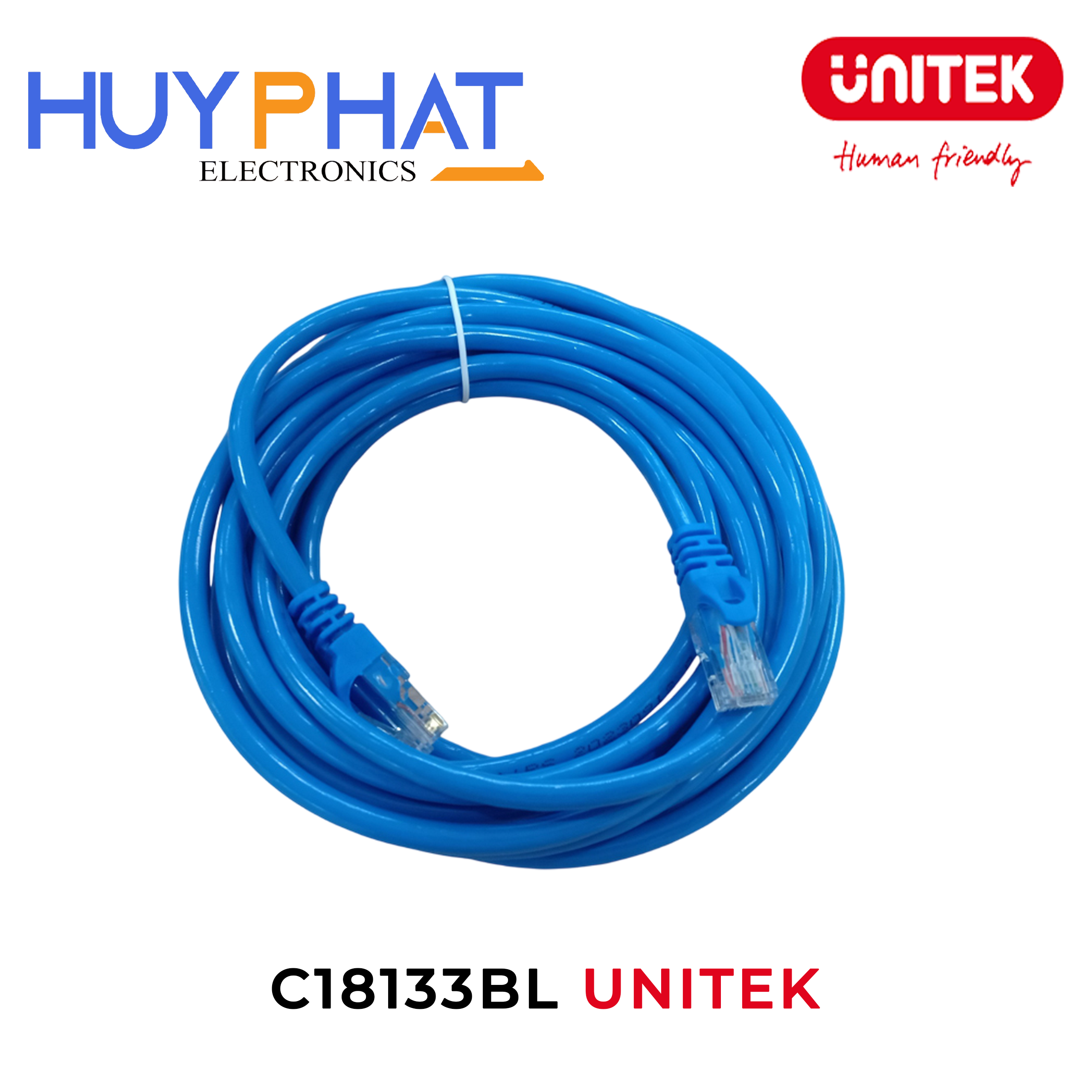 Cáp mạng CAT6 UTP UNITEK C18133BL