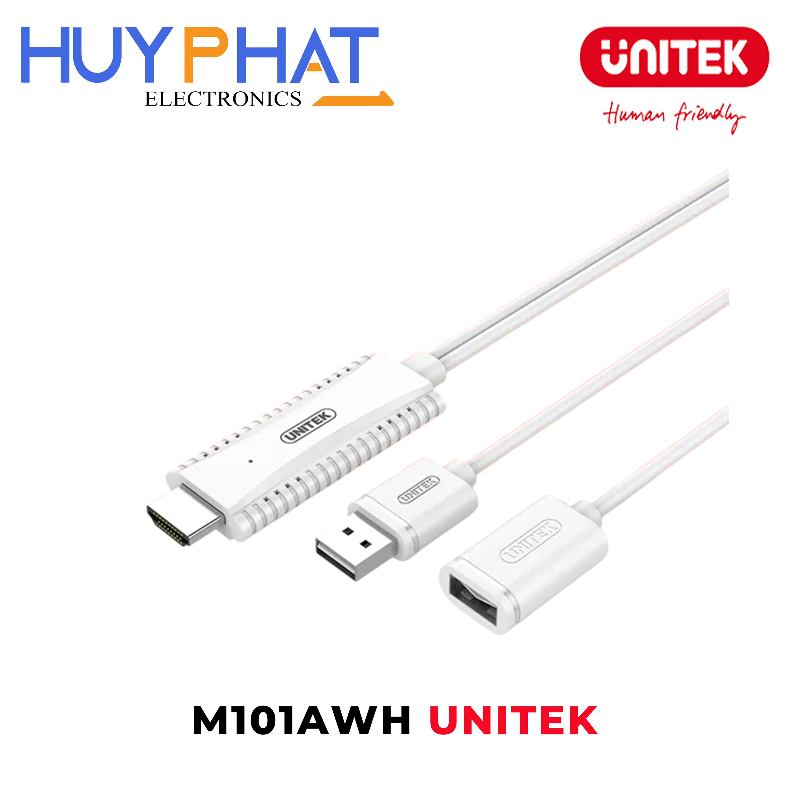 Cáp Mobile->HDMI UNITEK M101AWH