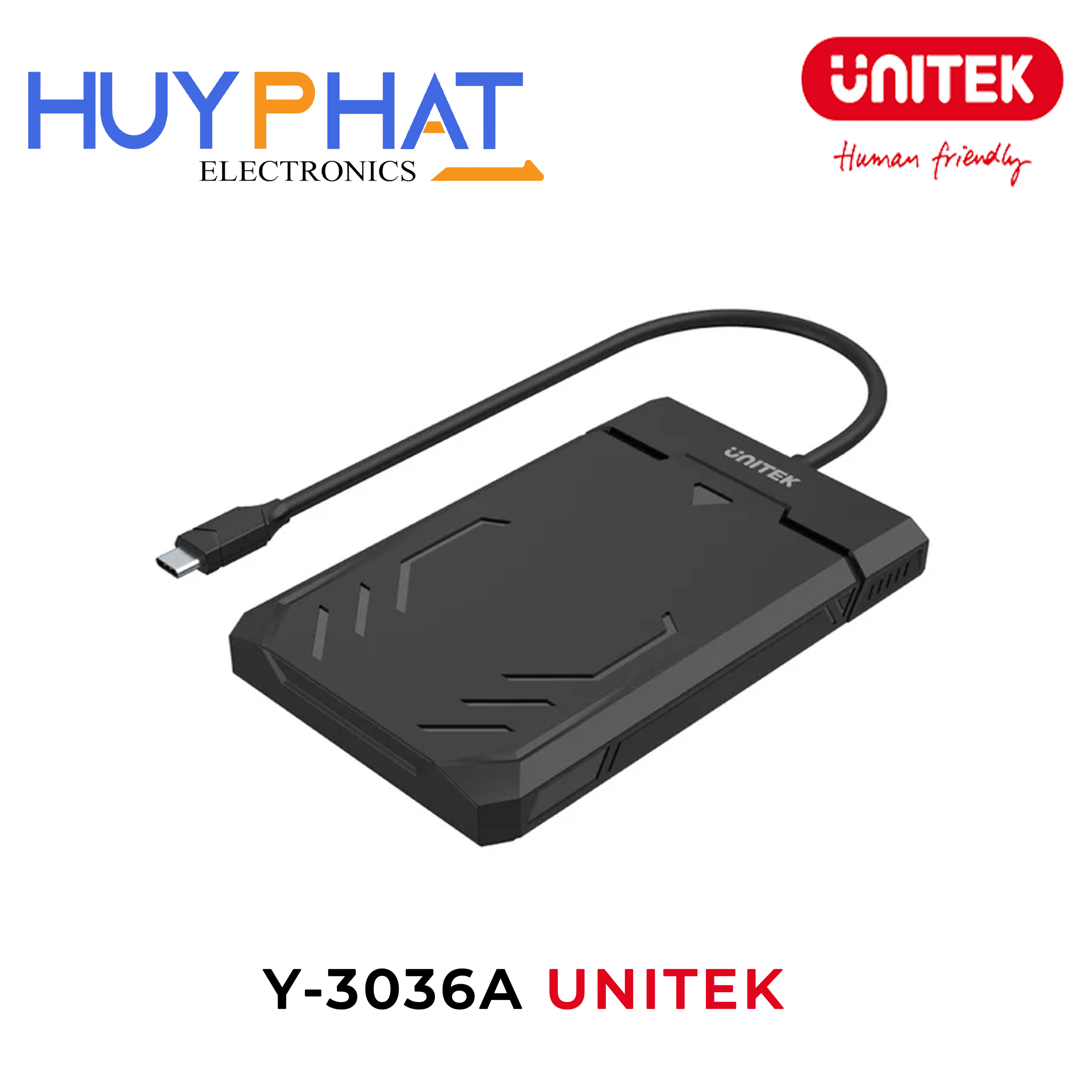 Box ổ cứng HDD/SSD DiskGuard Raiden 2.5