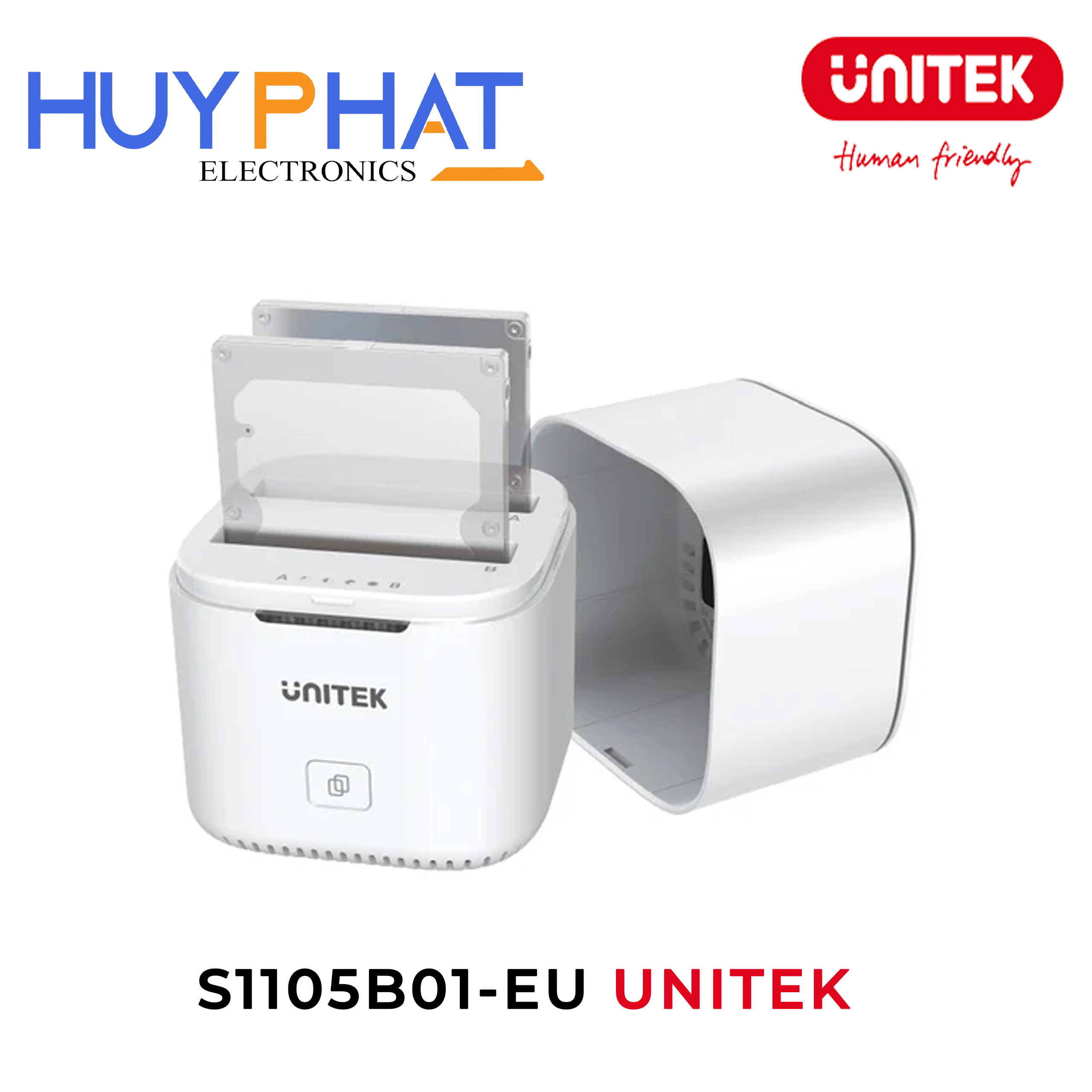 Box ổ cứng SSD 2.5” UNITEK S1105B01-EU