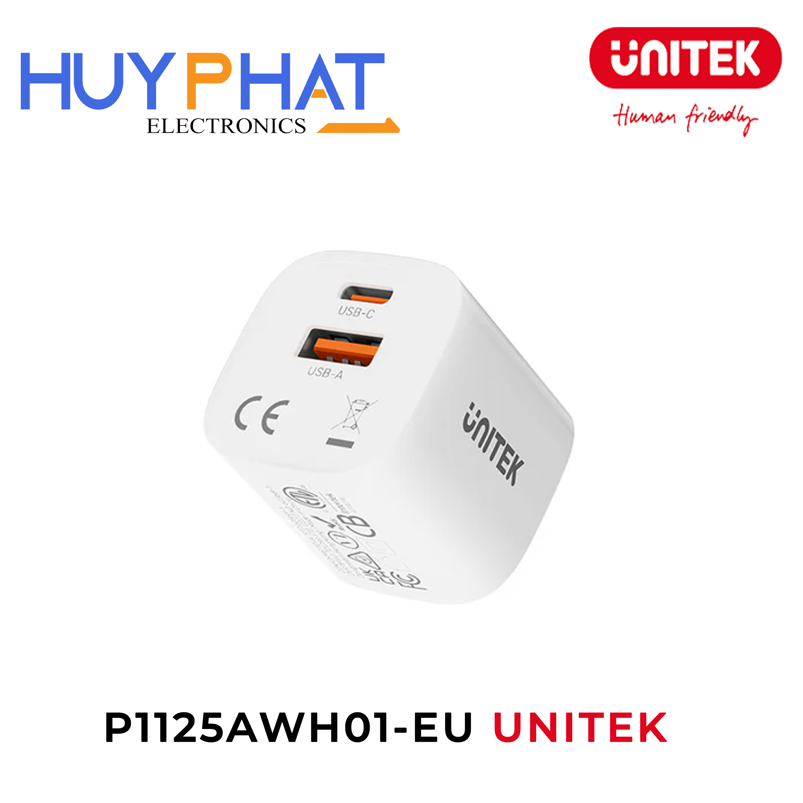 Dock sạc USB mini 33W UNITEK P1125AWH01-EU