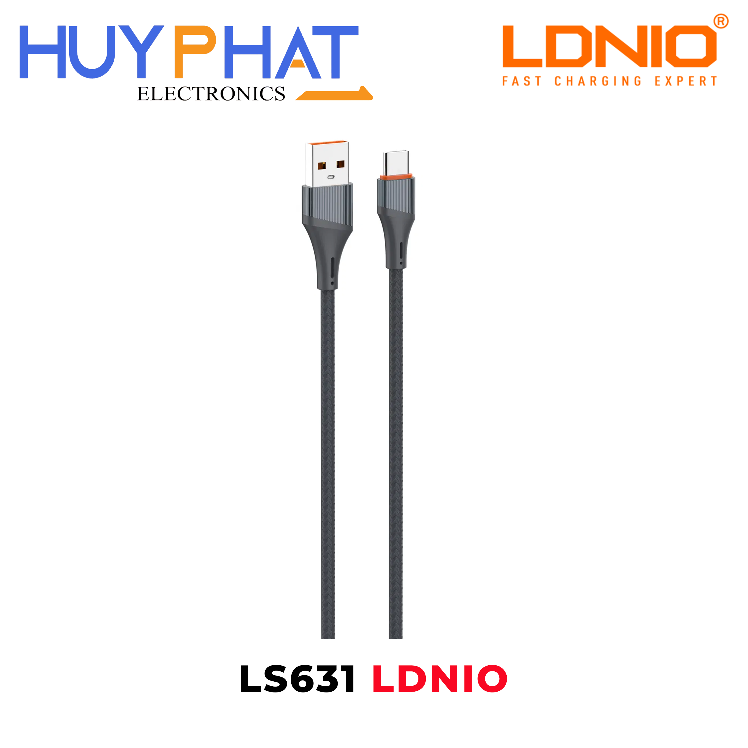Cáp sạc nhanh Type-C 1M 30W LDNIO LS631