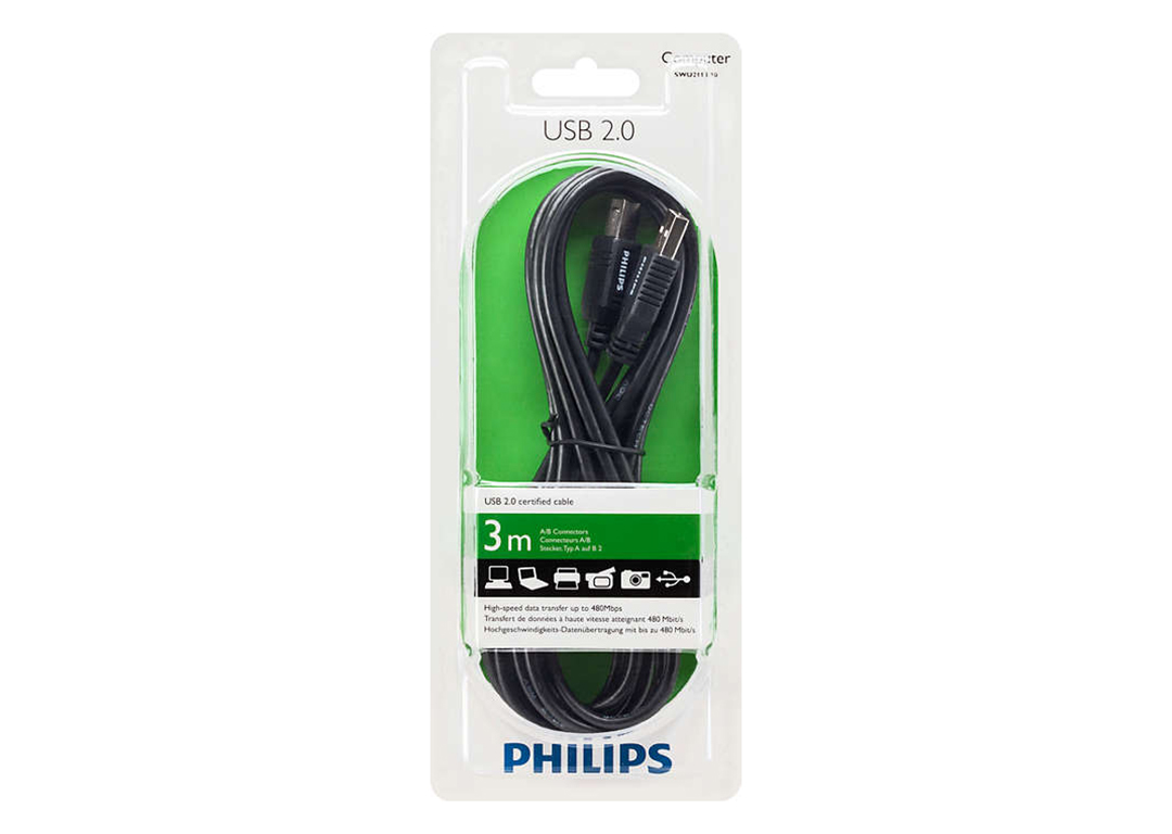 CÁP USB IN 2.0 - 3M PHILIPS (SWU2113/10)