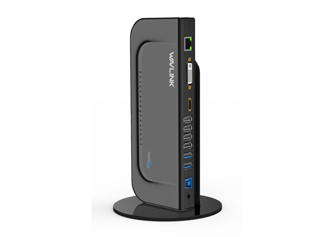 WAVLINK DOCK 2 USB 3.0 + 4 USB 2.0 + DVI + HDMI (WL-UG39DK4)