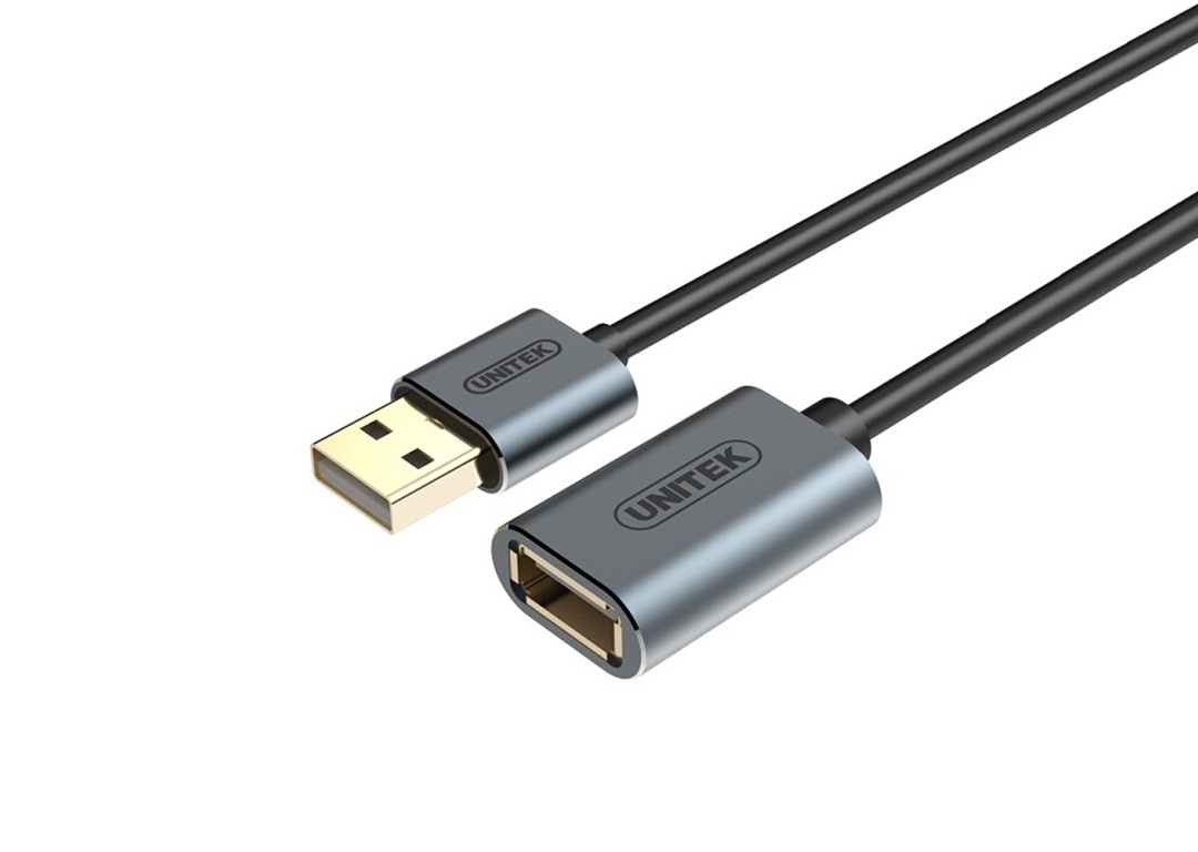 Cáp USB 2.0 Nối dài - 1.5m UNITEK Y-C449FGY