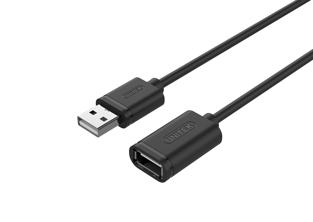 Cáp USB 2.0 nối dài 1m UNITEK Y-C428GBK