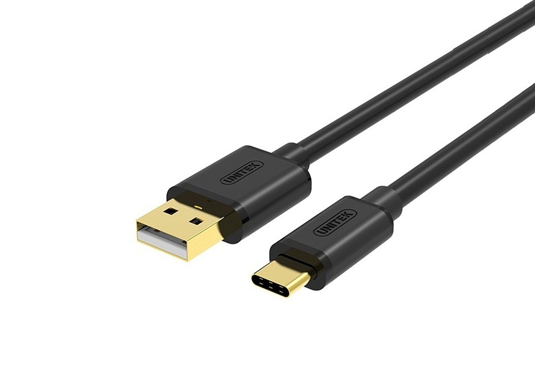 Cáp USB 2.0 -> Type-C 1.5m UNITEK Y-C483BK