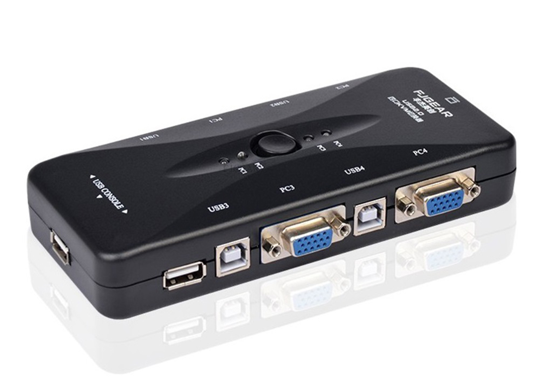 SWITCH KVM USB 4-1 FJGEAR (FJ-4UK)