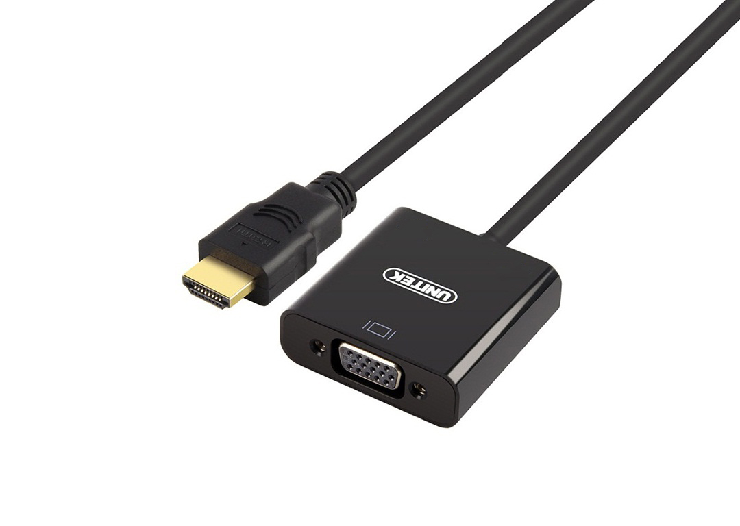 Cáp HDMI -> VGA UNITEK Y-5301