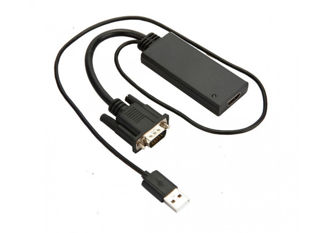 CÁP VGA + USB -> HDMI (AY - 55V)