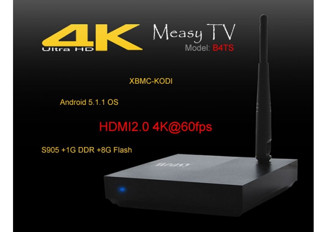 TV BOX ANDROID MEASY (B4TS)