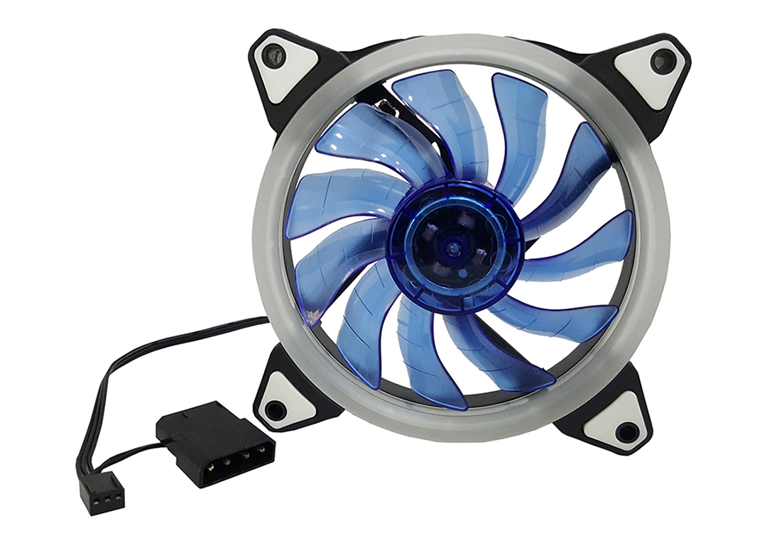 FAN CASE LED RGB 12" HXHF (F120JG)