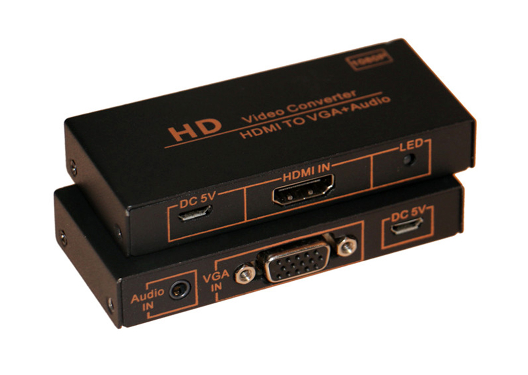 Hộp chuyển HDMI -> VGA + Audio KINGMASTER KY-H131B