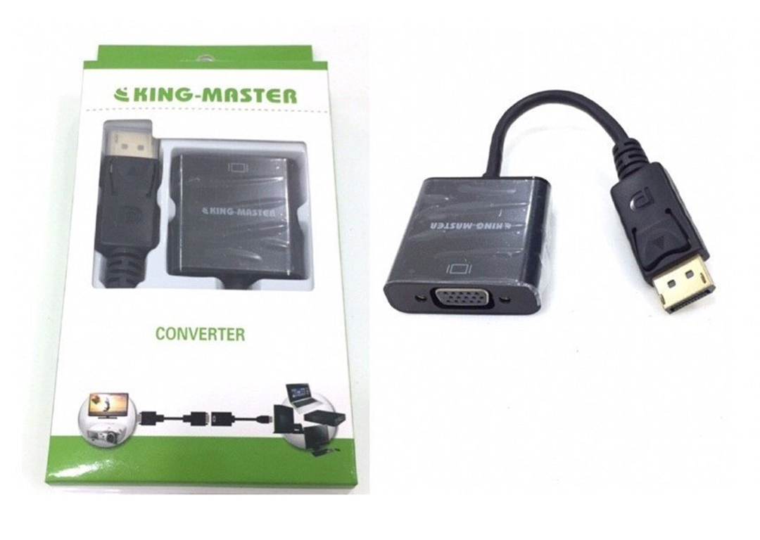 Cáp DisplayPort sang VGA KINGMASTER KY-M361W