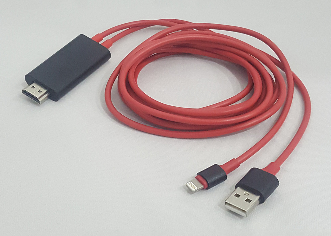 CÁP LIGHTNING + USB -> HDMI (OTN-7575S)