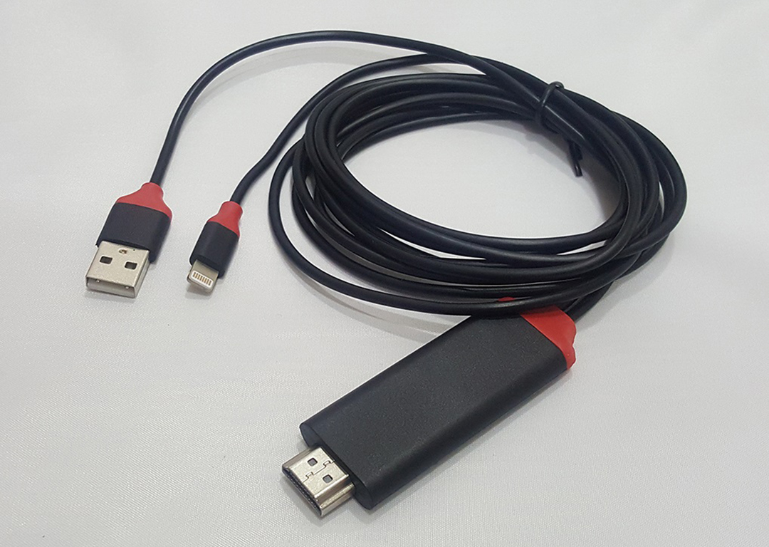 CÁP LIGHTNING + USB -> HDMI (A5-01B)